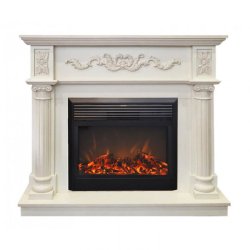 Каминокомплект RealFlame Silvia 26 WT с очагом MoonBlaze LUX Black