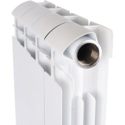 Радиатор биметаллический STOUT Alpha 350 (4 секции)