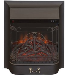 Каминокомплект Interflame Аспен белый патина с очагом Majestic FX M Black